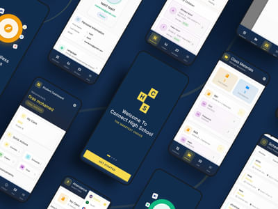 Connect High School Mobile App - Application mobile