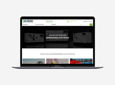 Diseño ecommerce, posicionamiento SEO&SEM | Enverd - E-commerce