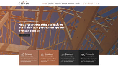 Goossens Toiture - Design & graphisme