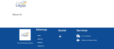 Libyan Express – Air Ambulance & Business Aviation Website Design - Référencement naturel