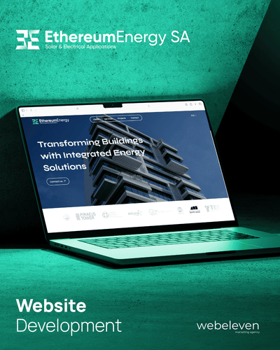 Website for Ethereum Energy - Website Creation