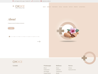 Choice: la nascita di un nuovo brand nel settore health & wellness - Creazione di siti web