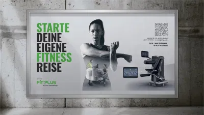 Crossmediales Rebranding für FIT PLUS - Social Media