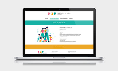 Pascaline De Wolf - Site web & graphisme - Design & graphisme