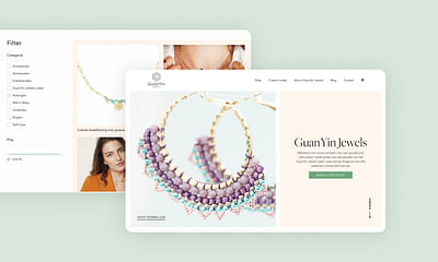 GuanYin Jewels - Webshop / Branding - E-commerce