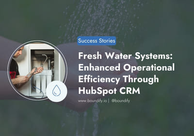 Fresh Water Systems Streamlined Operations with HubSpot CRM - Email Marketing