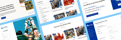 Annuaire en ligne et système d'adhésion - Application web