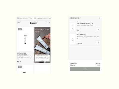 Likami - Website Creatie