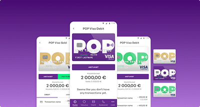 POP Pankki - A mobile banking application - Applicazione Mobile