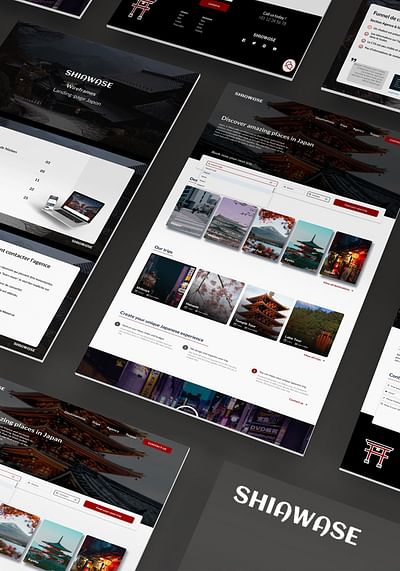 Landing Page Agence de voyage - Image de marque & branding