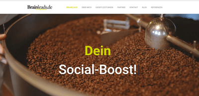 BrainLeads - Website Creatie