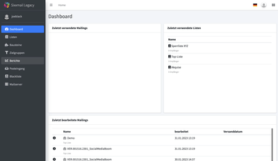 E-Mail Versand Technologie - Software Entwicklung