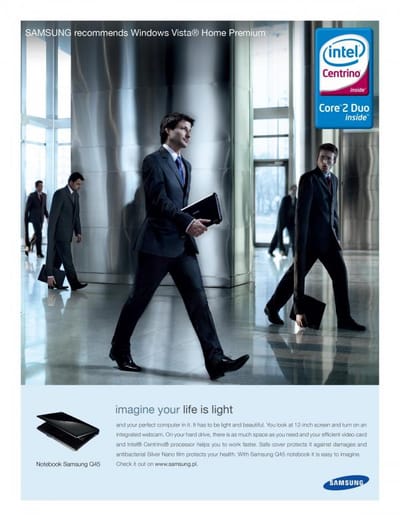 LIFE IS LIGHT - Publicité