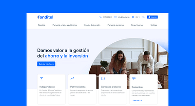 Fonditel - Web, Mobile App & Webapp Design - Ergonomie (UX/UI)