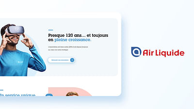 AIR LIQUIDE - Site Internet et stratégie digitale - Création de site internet