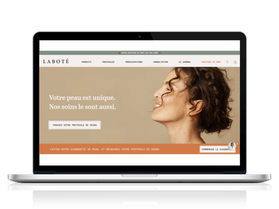 Labote | Site e-commerce - Création de site internet