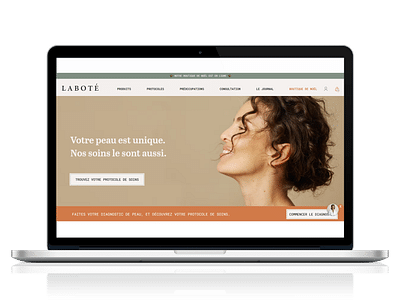 Labote | Site e-commerce - Webanwendung