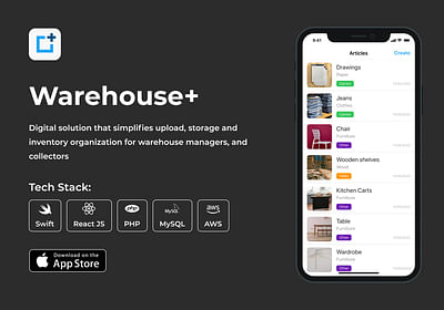 Warehouse management application - Software Development