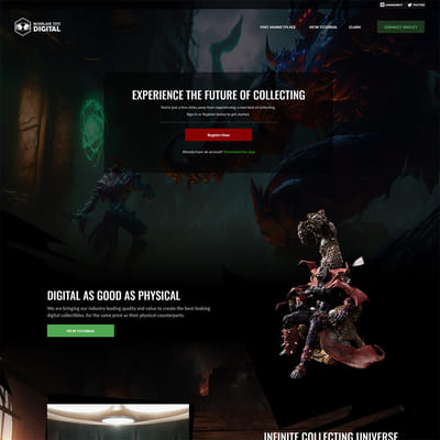 McFarlane Toys Digital - Web Application