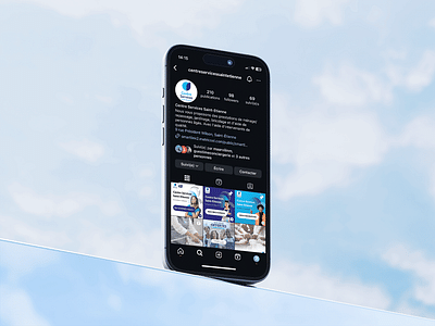 Réseaux sociaux & landing pages Centre Services - Réseaux sociaux