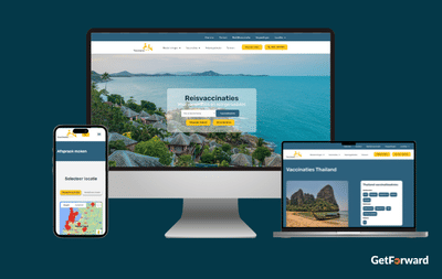 Vaccinatiepunt: van regionaal naar internationaal - Website Creatie