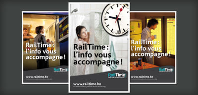 Always on time on the track - Branding & Positionering
