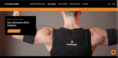 ONLINE SHOP+ & INTELLIGENTE KAMPAGNEN •KRAFTWUNDER - Onlinewerbung