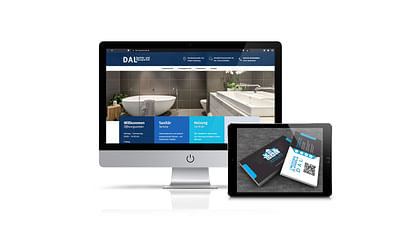 Homepage Sanitär-Branche - Webseitengestaltung