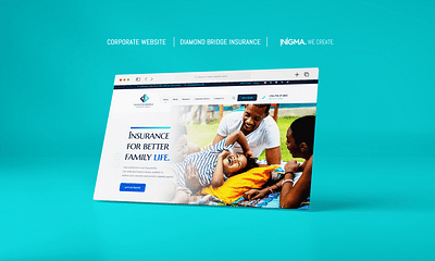Diamond Bridge Insurance Corporate Website - Webseitengestaltung