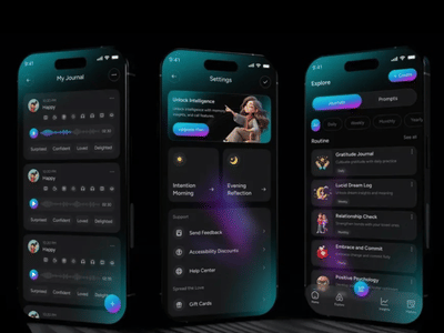 Fluffy Trip – AI Journal Diary Mobile Application - Mobile App