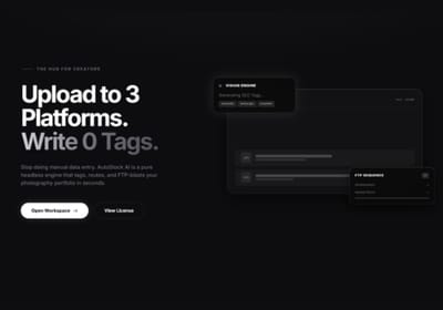 AutoStock - AI-Powered B2B SaaS Platform - Développement de Logiciel