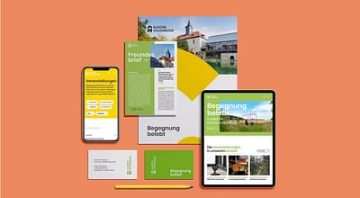 Webdesign und Print für Kloster Volkenroda - Webseitengestaltung
