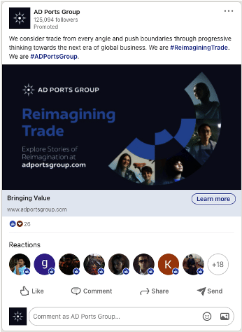 Abu Dhabi Ports - Global Awareness and Lead Gen - Planificación de medios