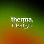 Therma. Design logo