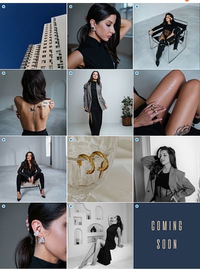 Social Media for clothing brand Hedonism - Content Strategy