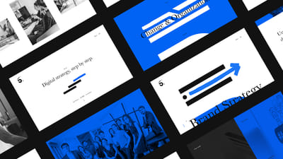 5e Rue — Identité modulaire & site corporate - Image de marque & branding