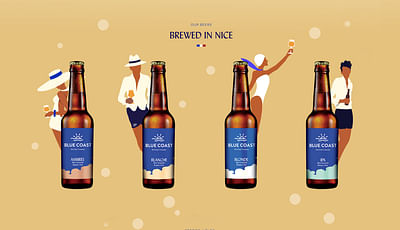 Blue Coast Brewing - Création de site internet