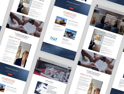 BCP Partners — Présence digitale d'un cabinet de conseil parisien - Création de site internet