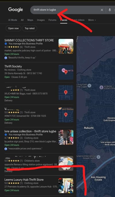 Visibility & Ranking Boost for Leems Luxury Hub Thrift Store - Référencement naturel