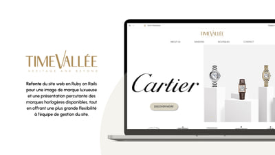 TimeVallée - Refonte - Aplicación Web