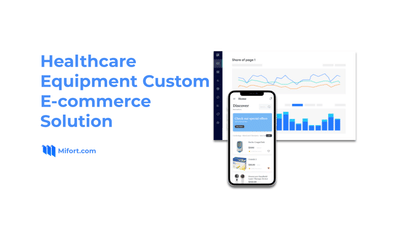 Custom Healthcare Equipment E-commerce Solution - E-commerce