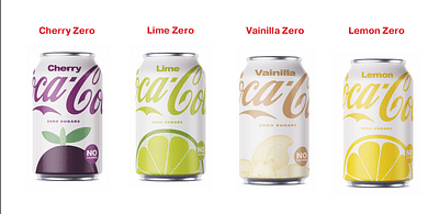 Rediseño identidad visual Coca-Cola Flavours - Design & graphisme