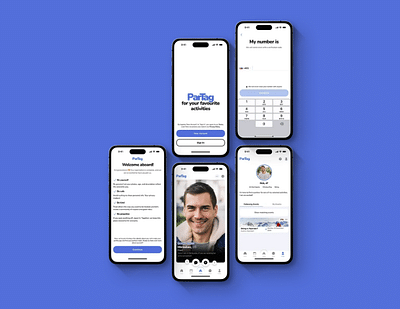 Slowakische Sport-Dating-App - Graphic Design