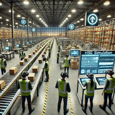 Package Debrif Amazon Warehouse HSE simulation - Game Entwicklung