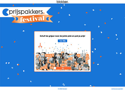 Blokker Grab and WIn - Game Ontwikkeling