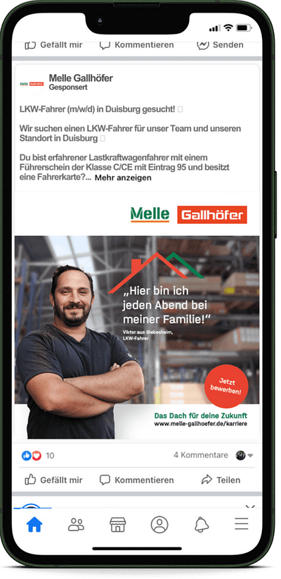 Projekt / Melle Gallhöfer - Social Media