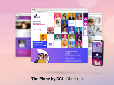 THE PLACE CCI - Site web - Création de site internet