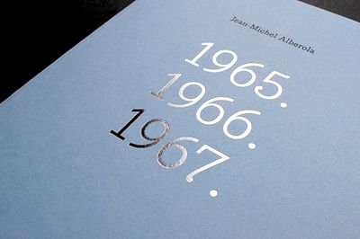 Livre d'artiste Jean-Michel Alberola, Templon - Design & graphisme
