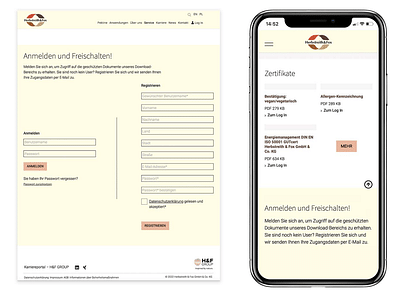 Branding, Webdesign / Herbstreith & Fox - Strategia digitale