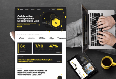 Habu: Website Redesign Led to $200M Acquisition - Création de site internet